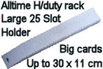 Alltime Large size 25 slot Wall mount Card holders