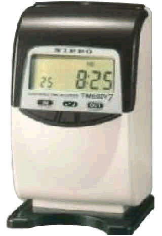 Nippo Timeboy7 Calculating  Time Clock made in Japan